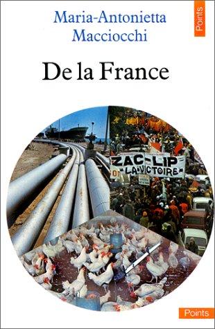 Cover for De la France