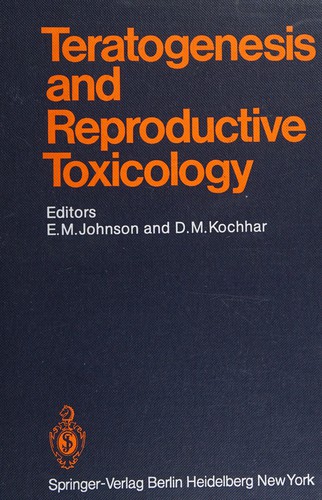 Cover for Teratogenesis and reproductive toxicology