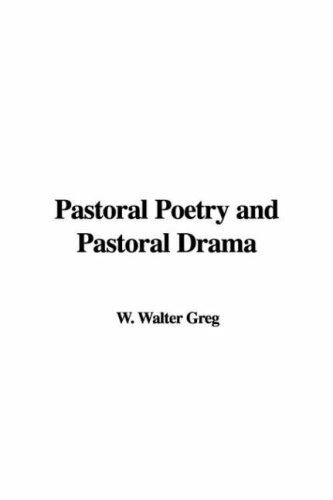 Cover for Pastoral Poetry and Pastoral Drama