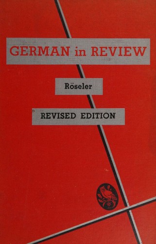 Cover for German in Review / Functional German / Reporter in Deutschland.