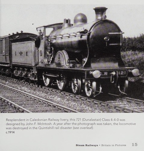 Cover for Steam railways