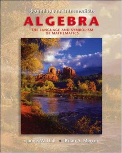 Cover for Beginning & Intermediate Algebra with OLC and SMART CD