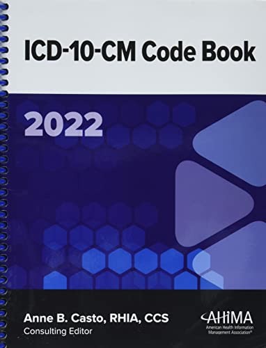 Cover for ICD-10-CM Code Book, 2022 Spiral Edition
