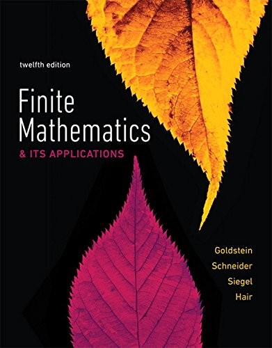 Cover for Finite Mathematics & Its Applications