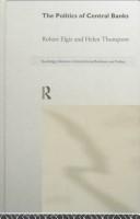 Cover for The politics of central banks