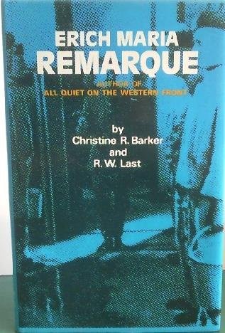 Cover for Erich Maria Remarque