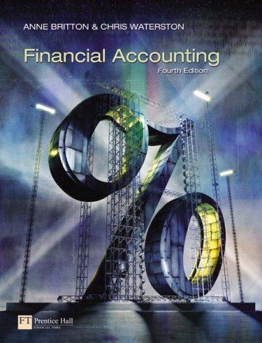 Cover for Financial accounting