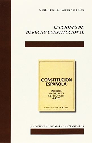 Cover for Lecciones de Derecho Constitucional
