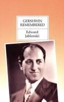 Cover for Gershwin remembered