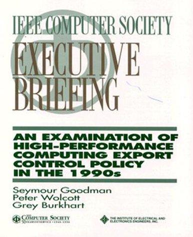 Cover for Executive briefing