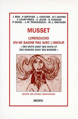 Cover for Musset