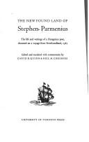 Cover for The New Found Land of Stephen Parmenius