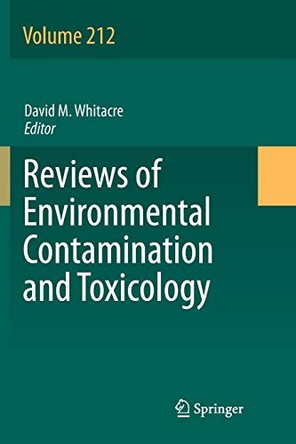 Cover for Reviews of Environmental Contamination and Toxicology Volume 212