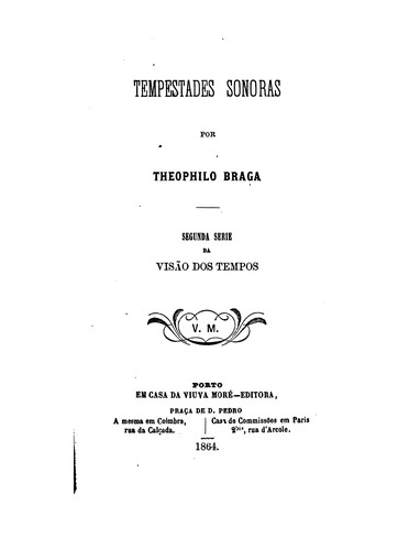 Cover for Tempestades sonoras