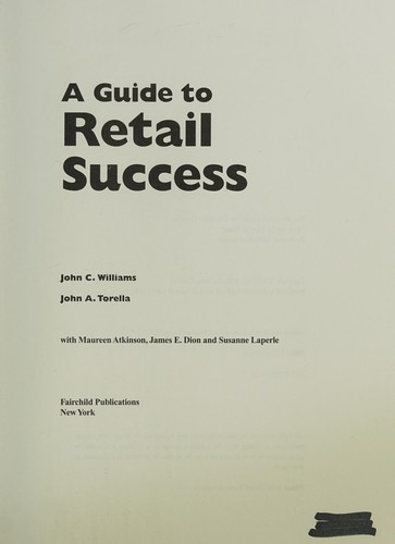 Cover for Guide to Retail Success
