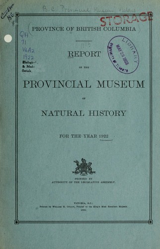 Cover for Report