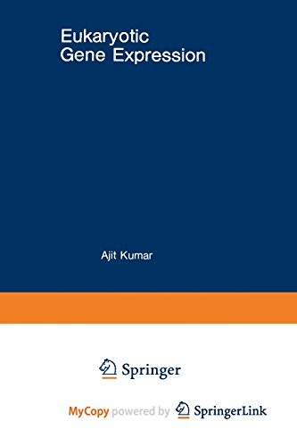 Cover for Eukaryotic Gene Expression