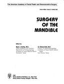 Cover for Surgery of the mandible