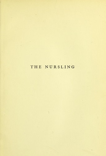 Cover for The nursling
