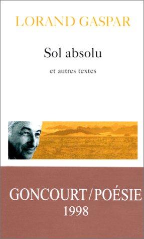 Cover for Sol absolu et autres textes