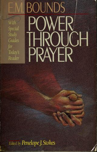 Cover for Power through prayer