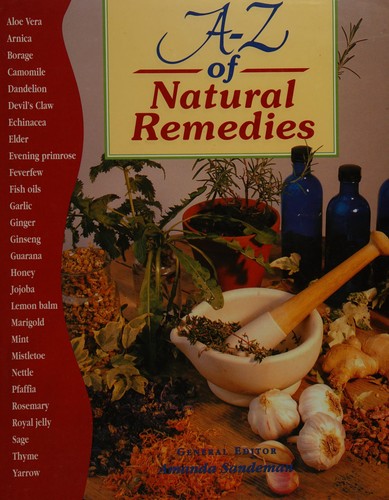 Cover for A-Z of natural remedies