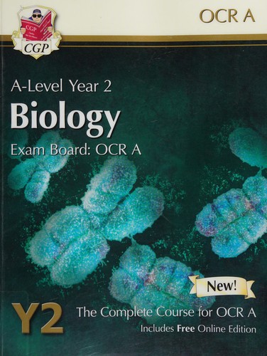 Cover for A-Level year 2 biology : exam board: OCR A