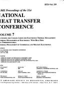 Cover for Asme Proceedings of the 31st National Heat Transfer Conference (Asme Proceedings of the 31st National Heat Transfer Conferen)