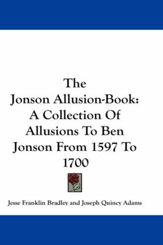 Cover for The Jonson Allusion-Book