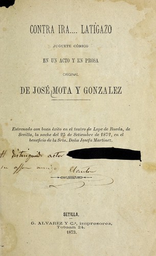 Cover for Contra ira-- latigazo