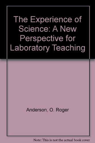Cover for The experience of science