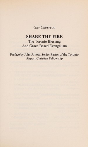 Cover for Share the fire