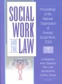 Cover for Social work and the law