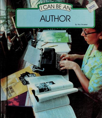Cover for I can be an author