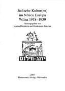 Cover for Jüdische Kultur(en) im Neuen Europa