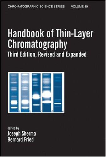Cover for Handbook of thin-layer chromatography