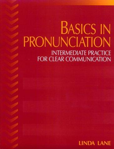 Cover for Basics in pronunciation