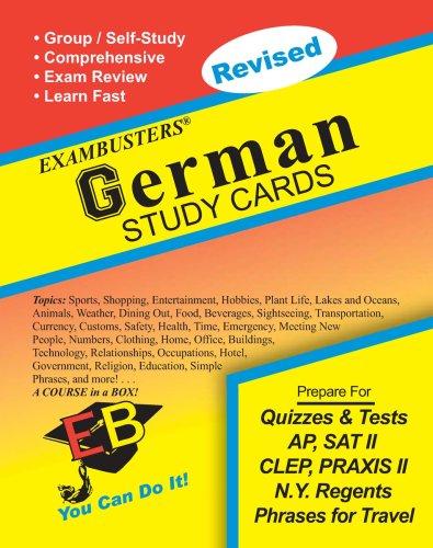 Cover for Ace's German Exambusters Study Cards