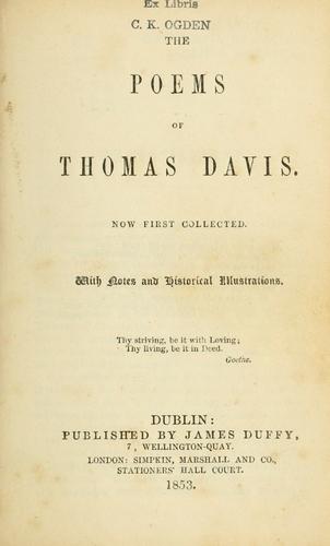 Cover for Poems.