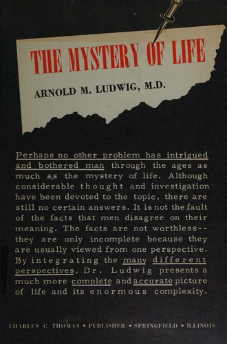 Cover for The Mystery of Life
