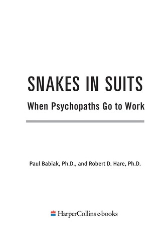 Cover for Snakes in Suits