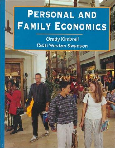 Cover for Personal and family economics