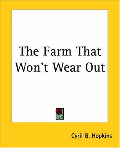Cover for The Farm That Won't Wear Out