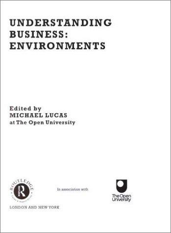 Cover for Understanding Business