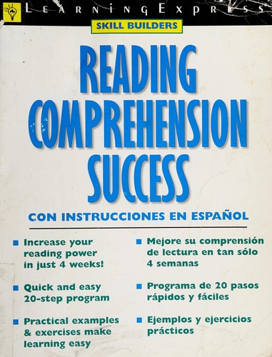 Cover for Reading comprehension success