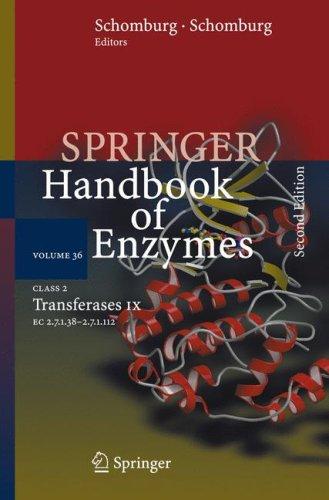 Cover for Class 2 . Transferases IX