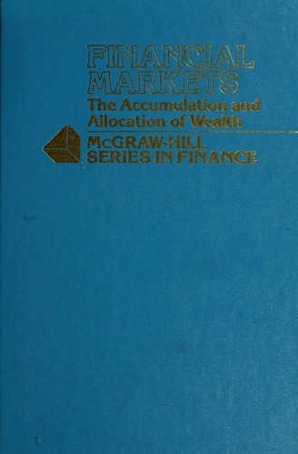 Cover for Financial markets