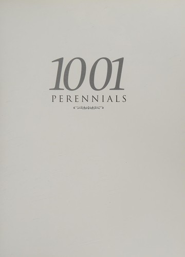 Cover for 1001 perennials