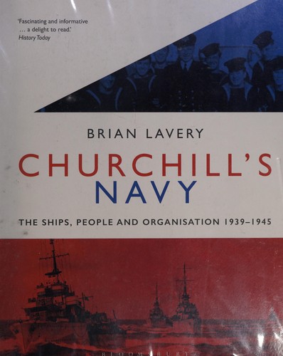 Cover for Churchill's Navy