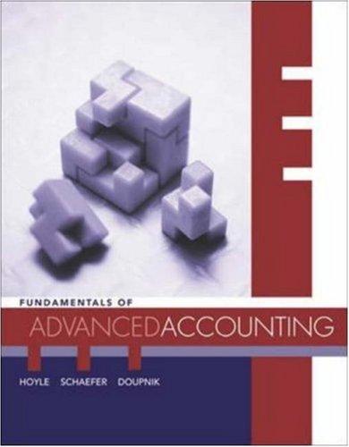 Cover for MP Fundamentals of Advanced Accounting with Dynamic Accounting PowerWeb and CPA Success SG Coupon